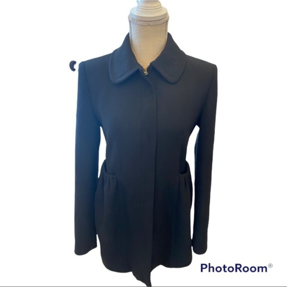 Zara Basic Size Medium Women’s Jacket Black - image 2